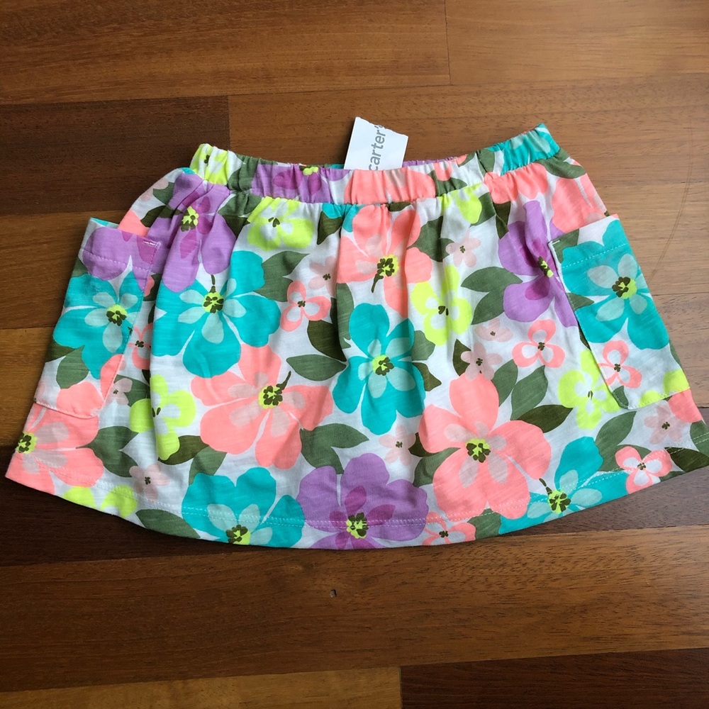 NWT Carter's cotton skirt